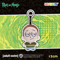 HUGKIS Rick and Morty Plush Clip-On Keychain 12 cm Beth Summer Jerry