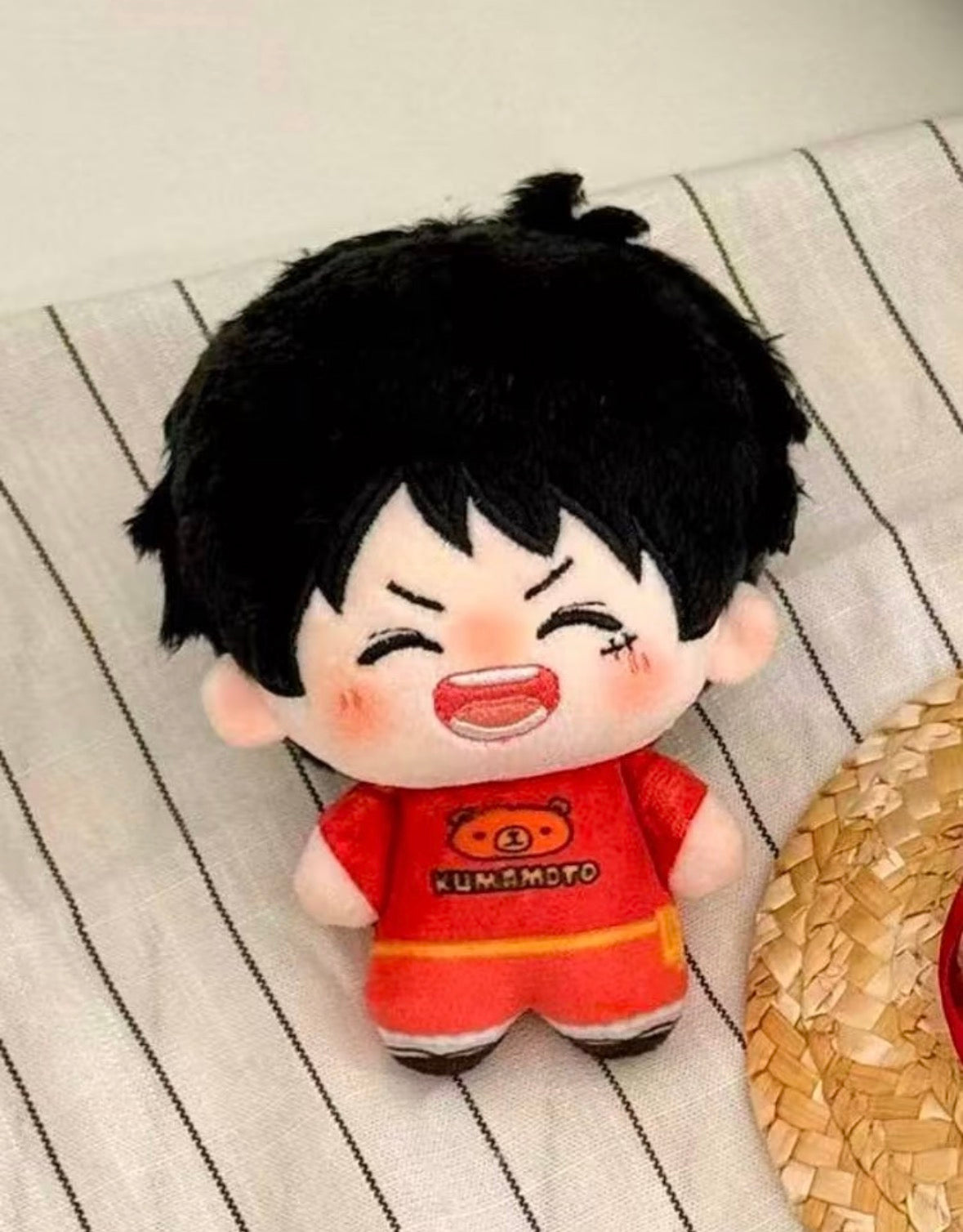One Piece Fan Made 10cm Plush Luffy Zoro Sanji Nami Robin Anime Doll