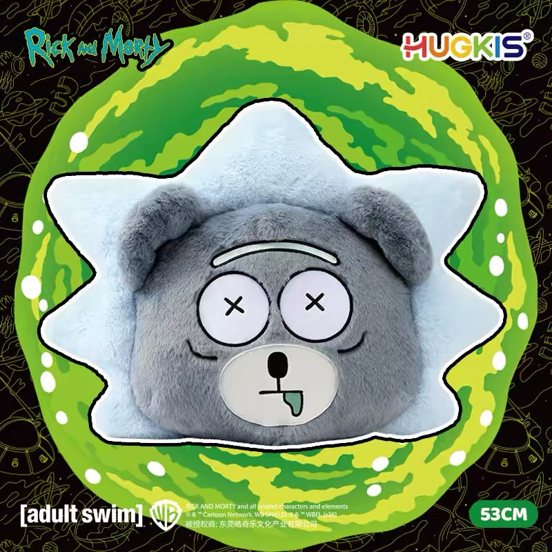 Rick and Morty HUGKIS Rick Bear 53cm Plush Cushion Pillow
