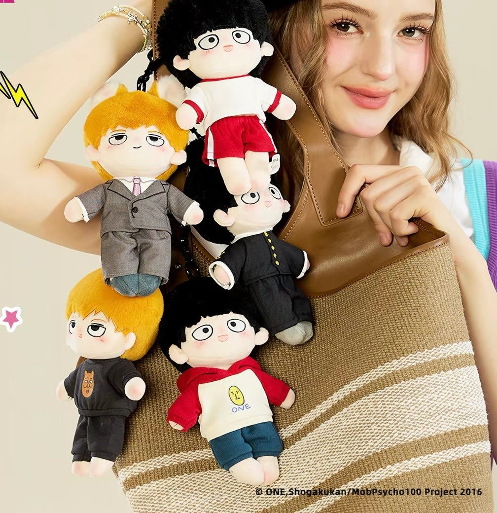 Mob Psycho 100 Plush Shigeo Kageyama Reigen Arataka