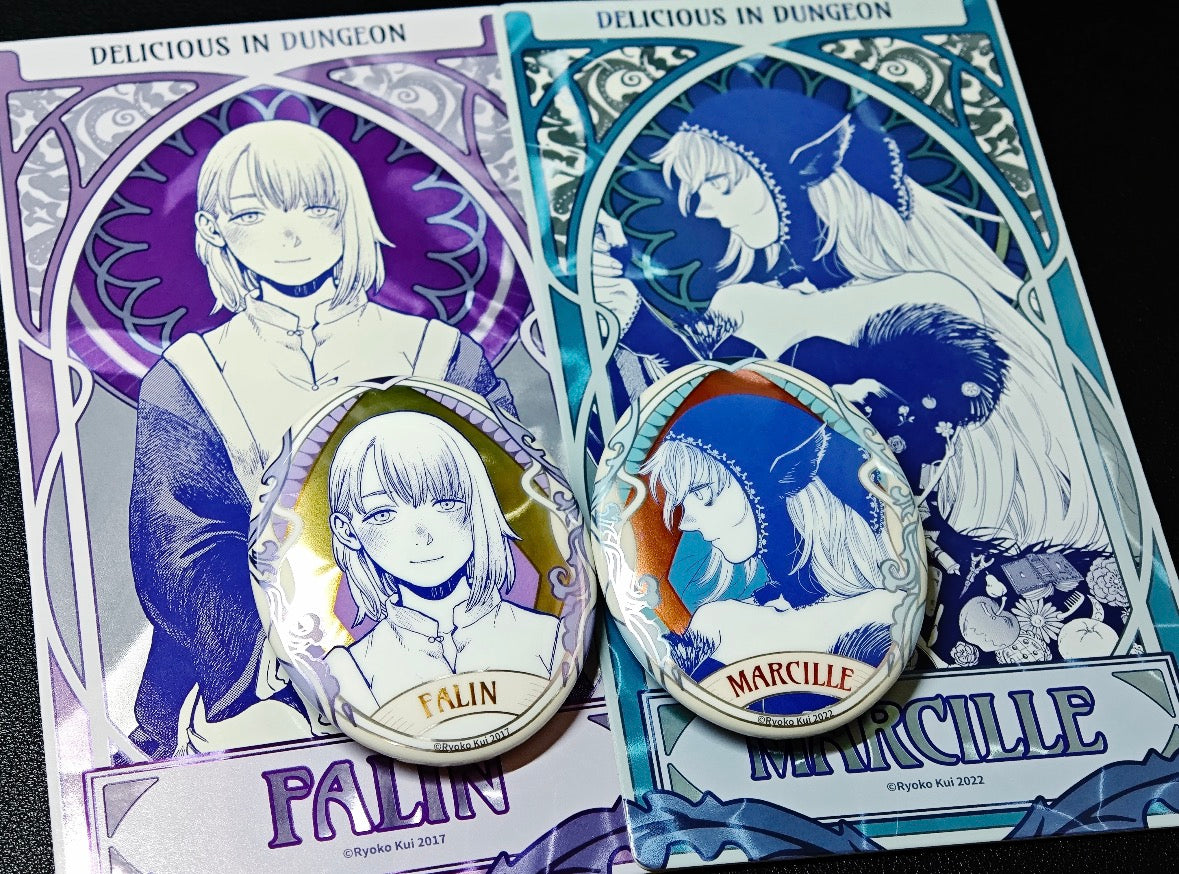 [Pre-order] Delicious in Dungeon Shadow Collection Ticket & Badge Set