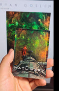 Project Hail Mary Liquid Glitter Acrylic Block Magnet Keychain