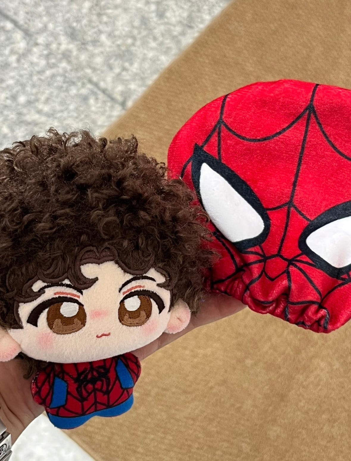 [Pre-Order] Spiderman Chibi Plush 10cm With Mask