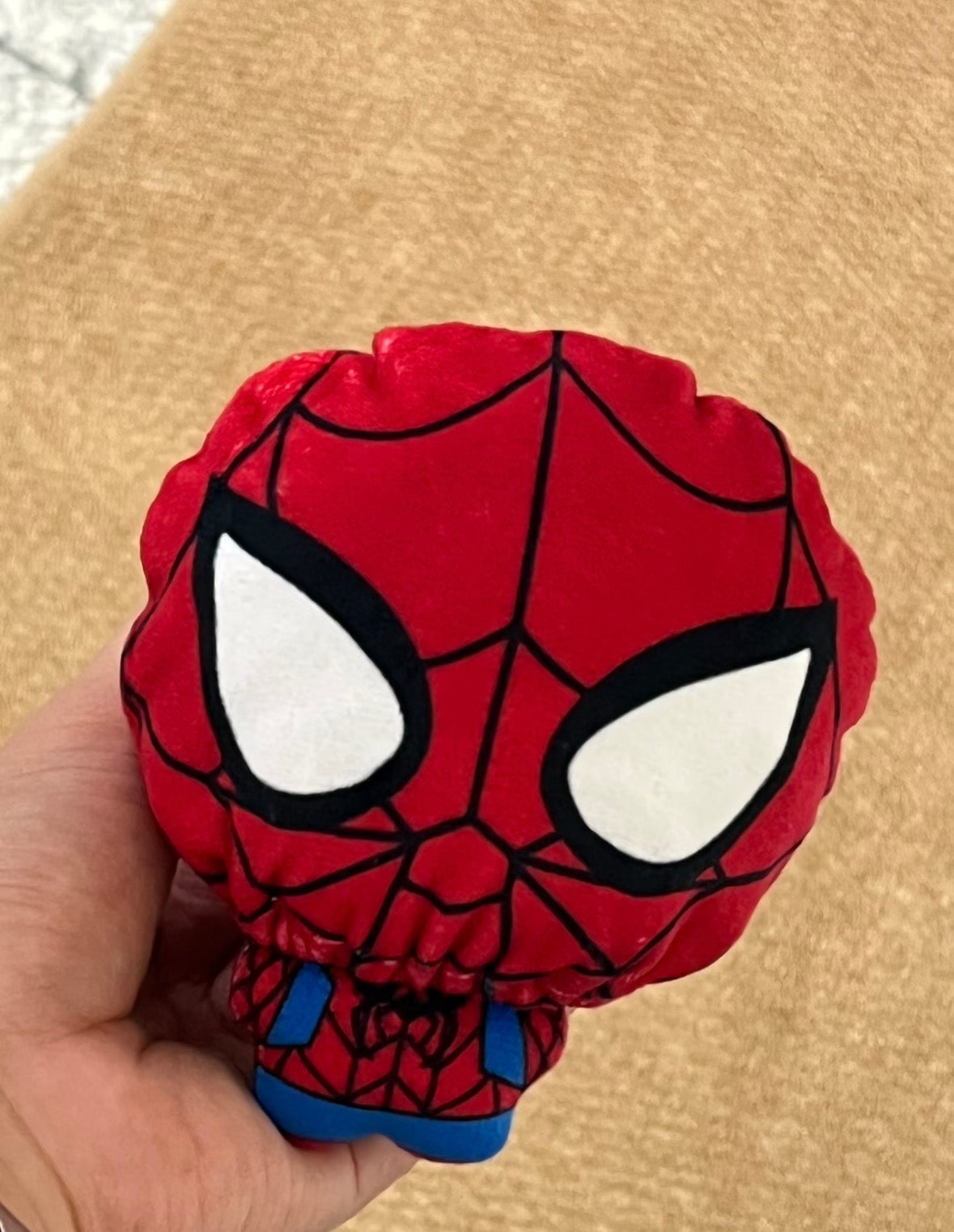 [Pre-Order] Spiderman Chibi Plush 10cm With Mask
